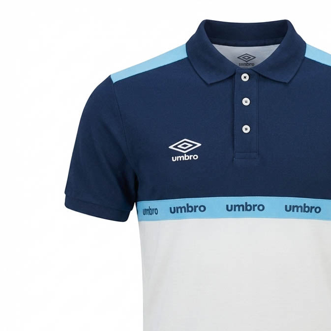 Umbro — Polo homme blanc