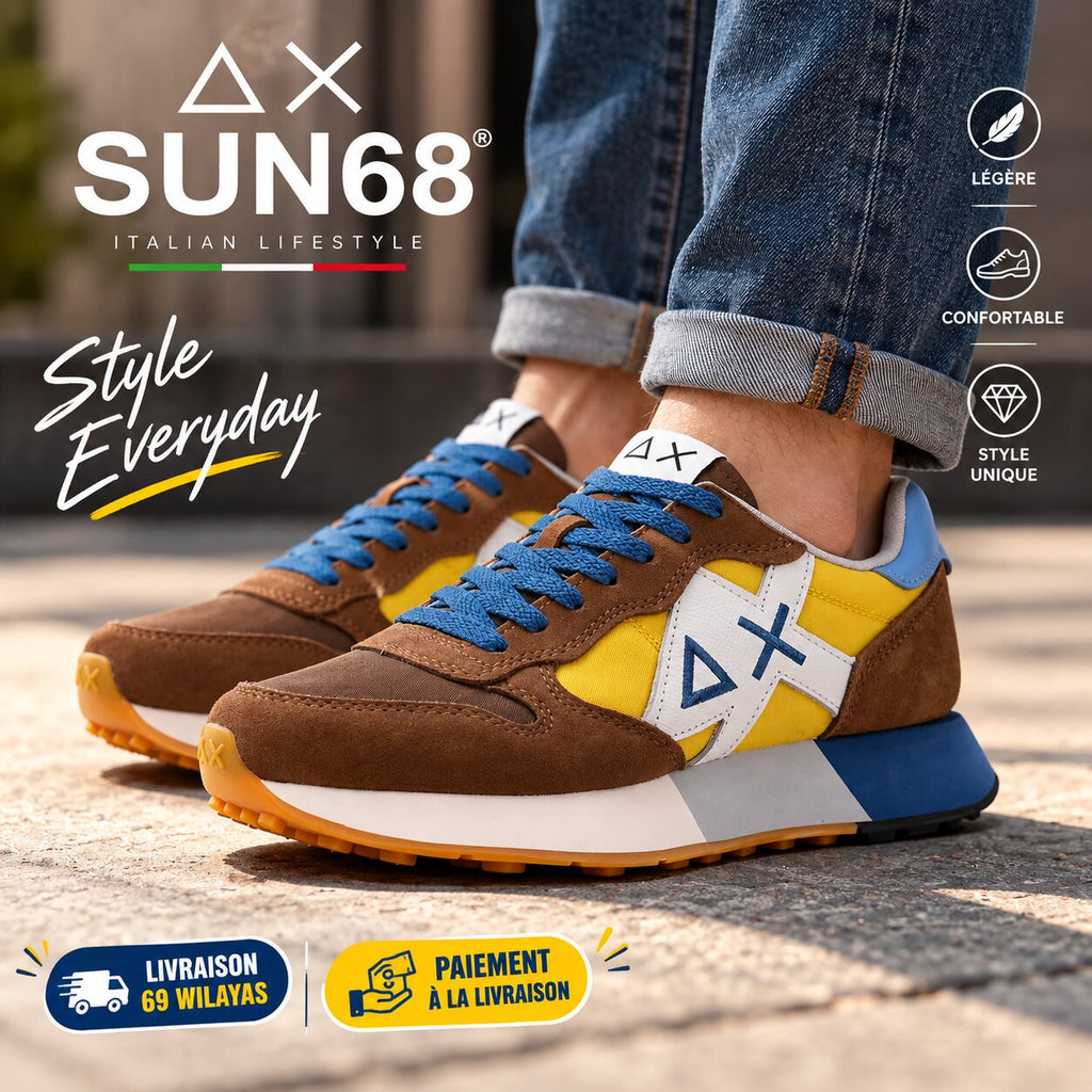 SUN68 Z35112-0823 — baskets homme