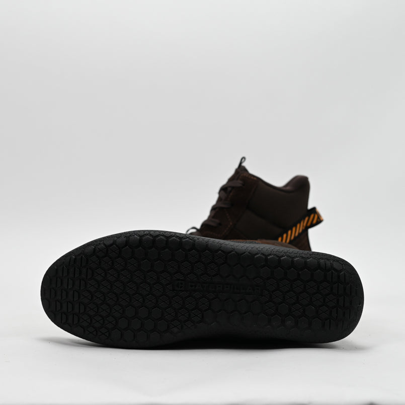 Boots CAT Hex Hi Utility Coffee Bean Homme P110502