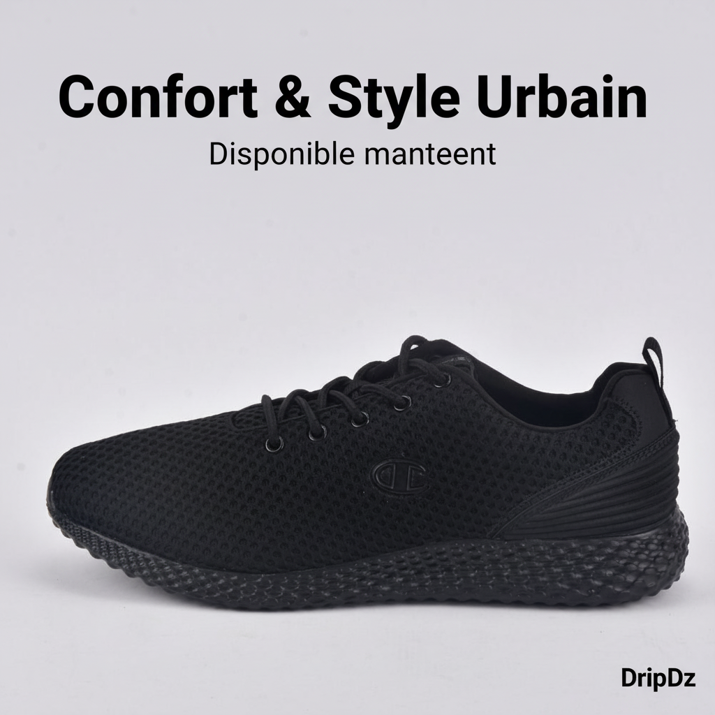 Champion Sprint — Baskets homme noires