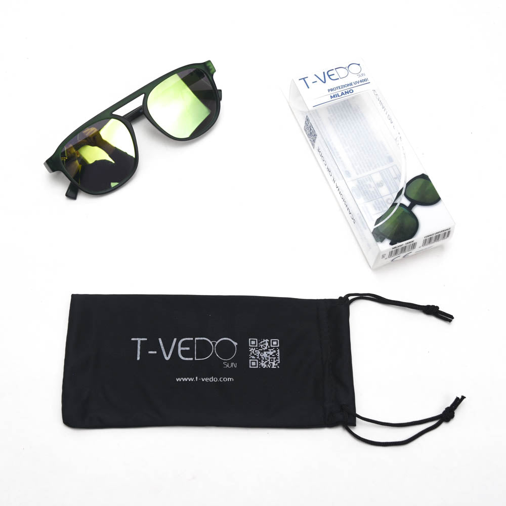 Lunette de soleil T-Vedo Sun Milano Verde 8032539567602
