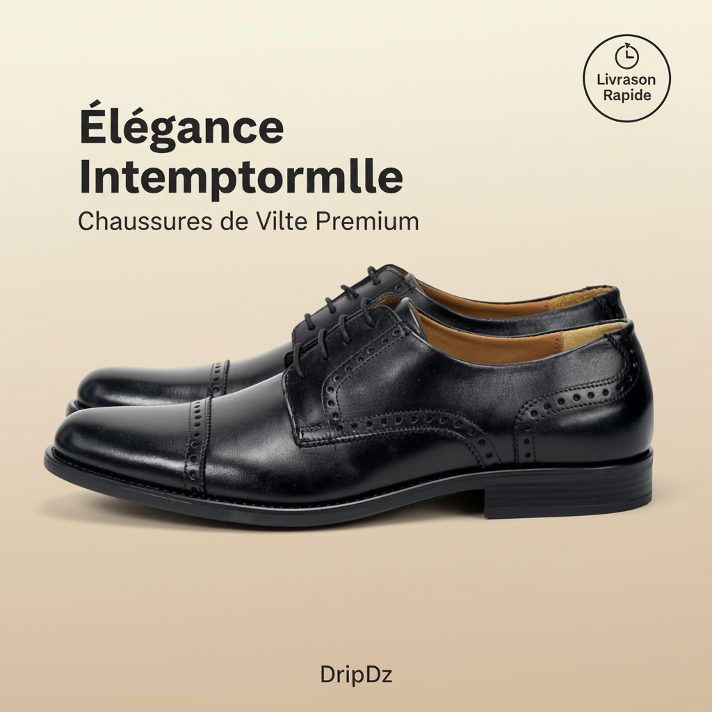 ANDRÉ CHAUSSURE CLASSIQUE HOMME LORDMAN NOIR 51132100649
