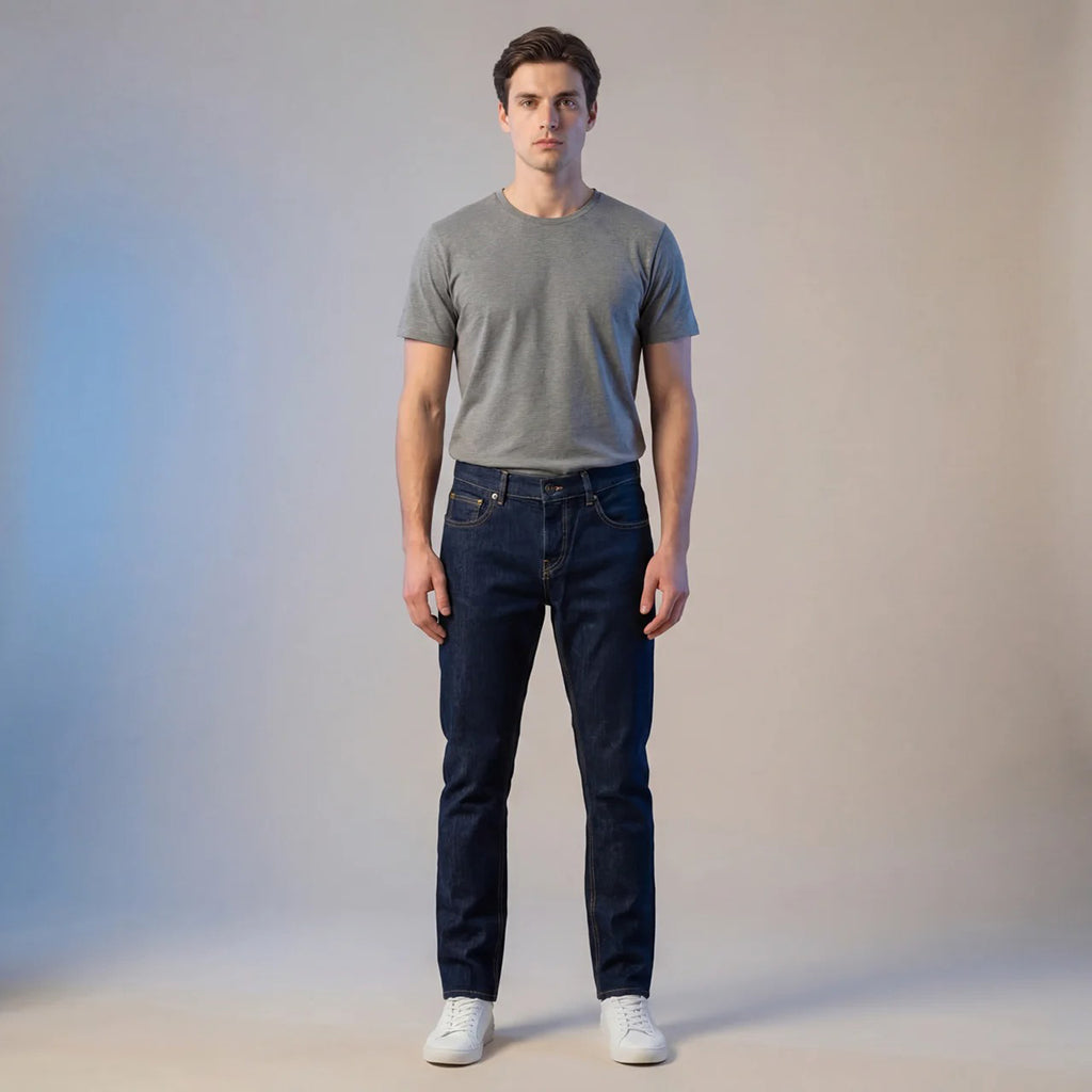 Depart — Jean skinny homme bleu