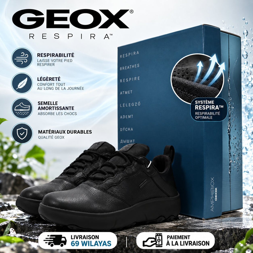 GEOX U46HFA04654-C9999 — baskets homme — vue 3