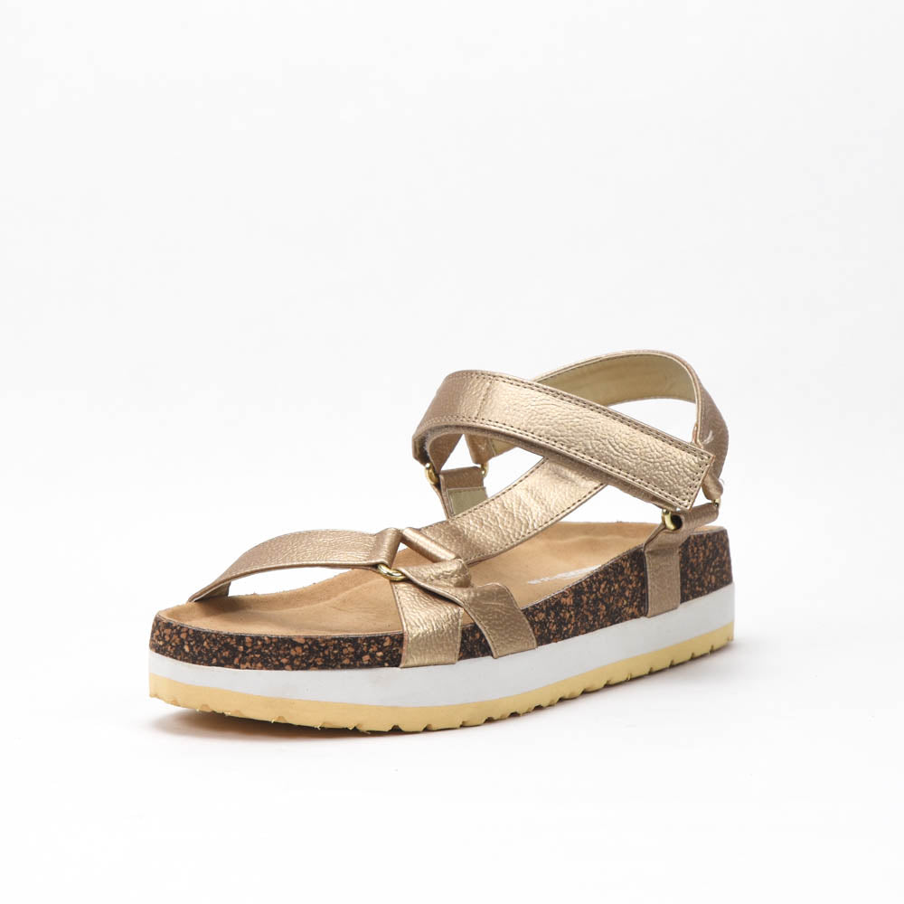 Safety Jogger — Sandales femme argentées