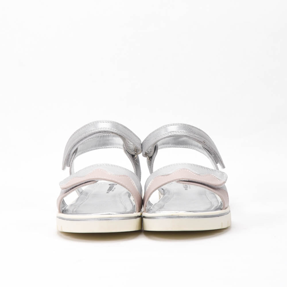 Safety Jogger — Sandales femme rose argent