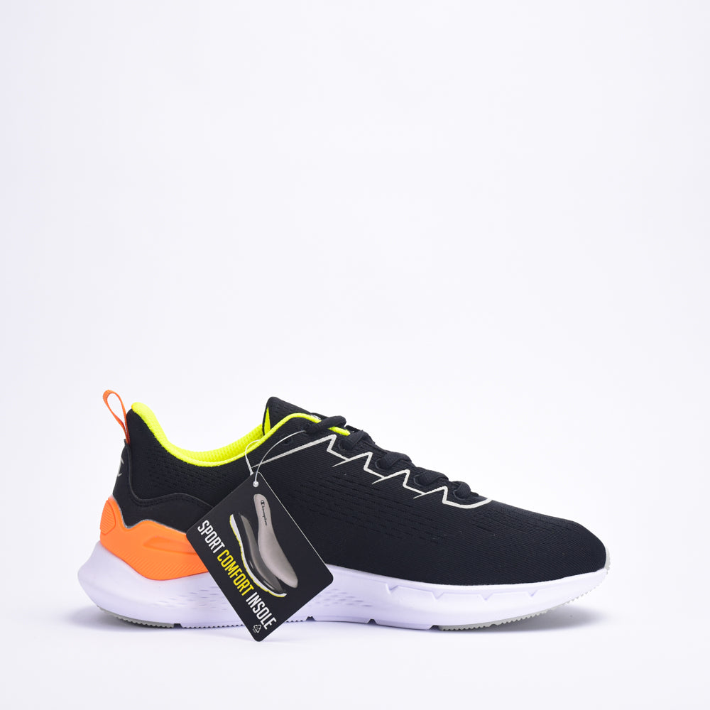 Champion Nimble — Baskets noir orange