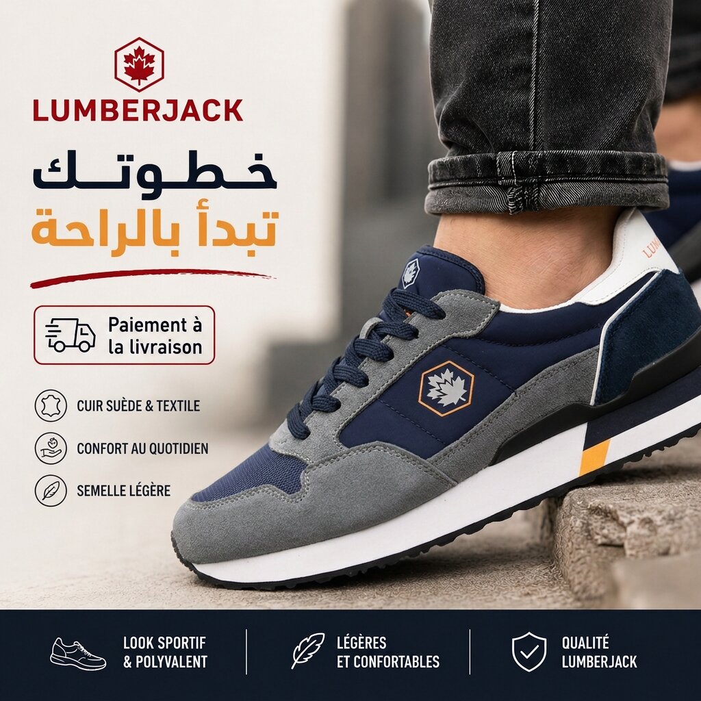 Lumberjack Wilson — basket homme style italien