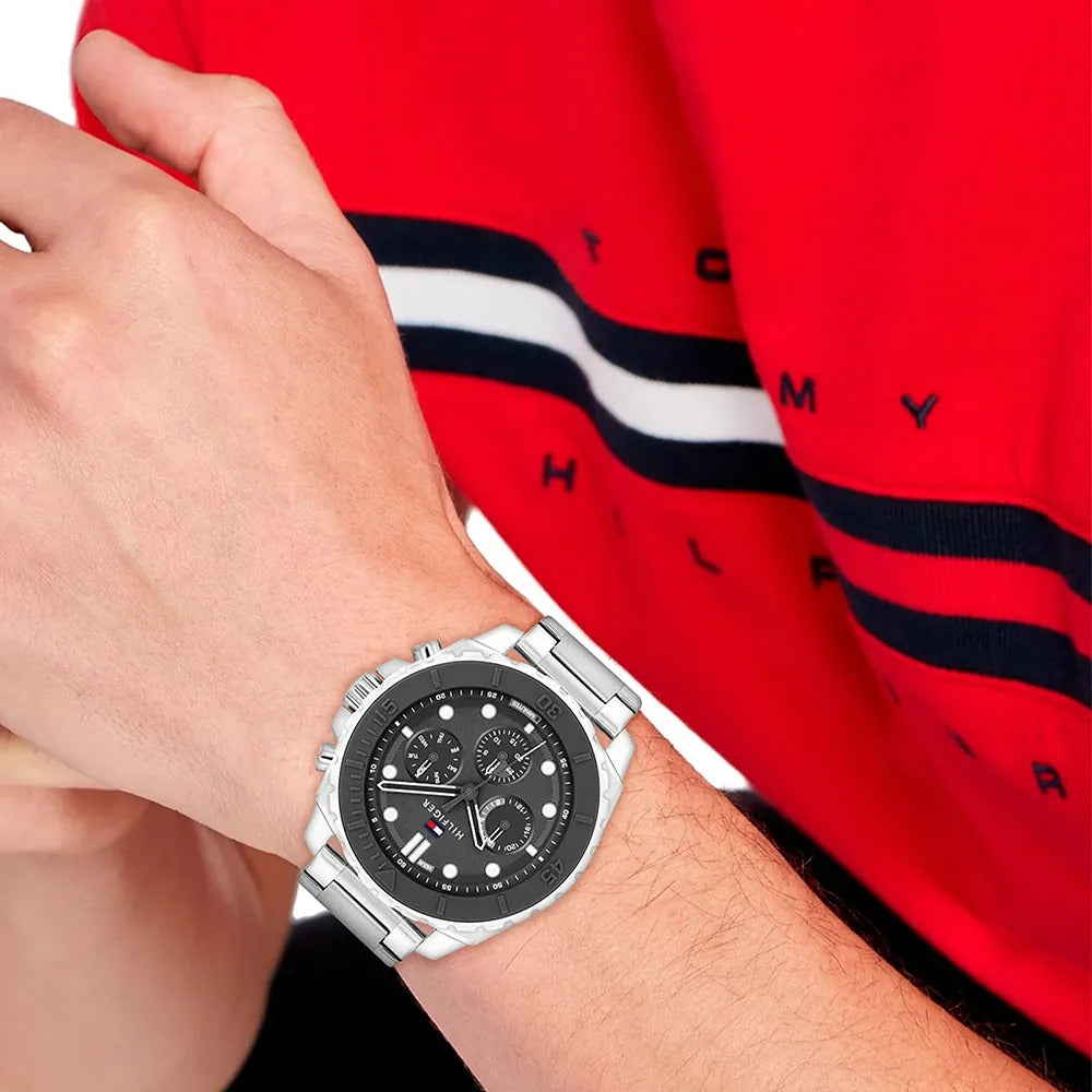 Tommy Hilfiger Morgan — Montre femme grise