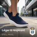 PEAK Taichi Casual Slip-on Shoes Blue White E39251H-3010