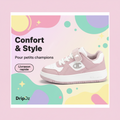 Champion — Baskets enfant blanc