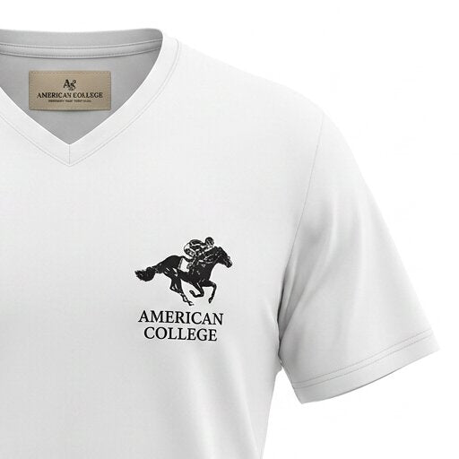 American College t-shirt pour HoTS2601040-WHITEmme
