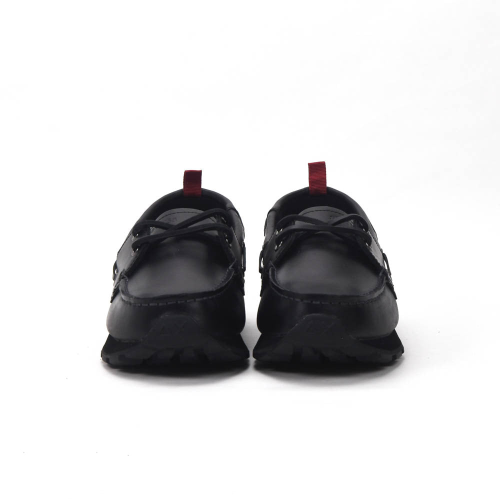 Sun68 Tom Barca — Chaussures homme cuir noires