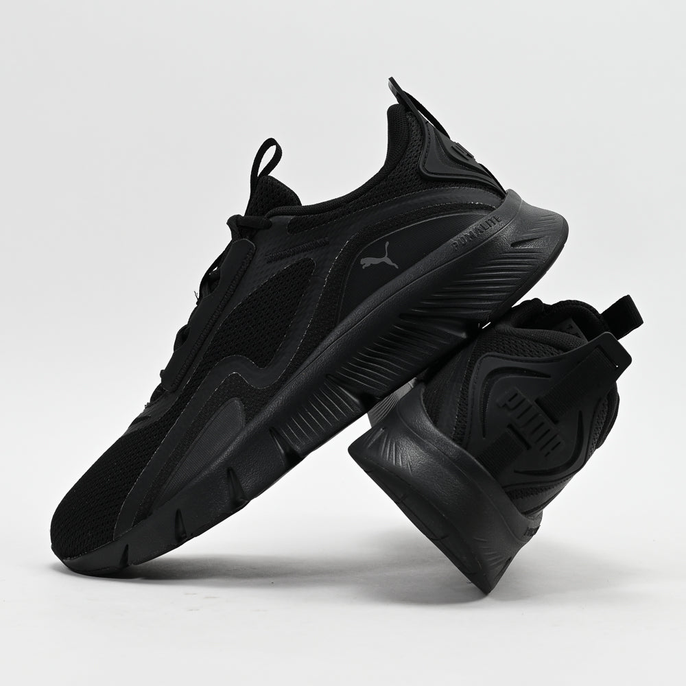 PUMA FlexFocus Lite — baskets running homme noir vue dessus