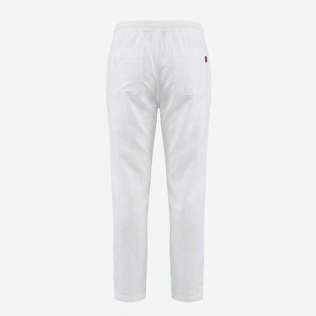 Départ — Pantalon en lin blanc pour homme