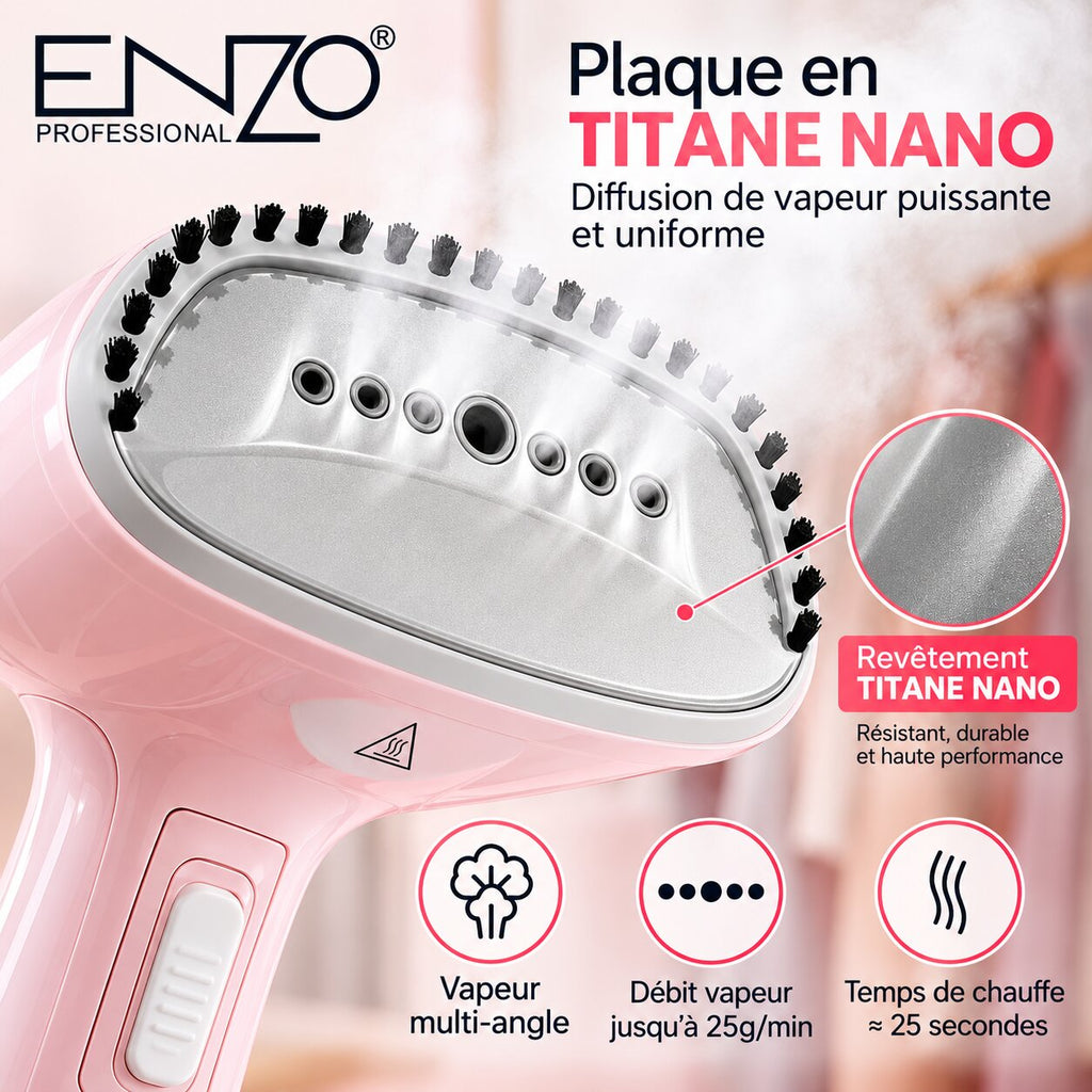 ENZO EN-60021 — défroisseur vapeur pliable — vue 5