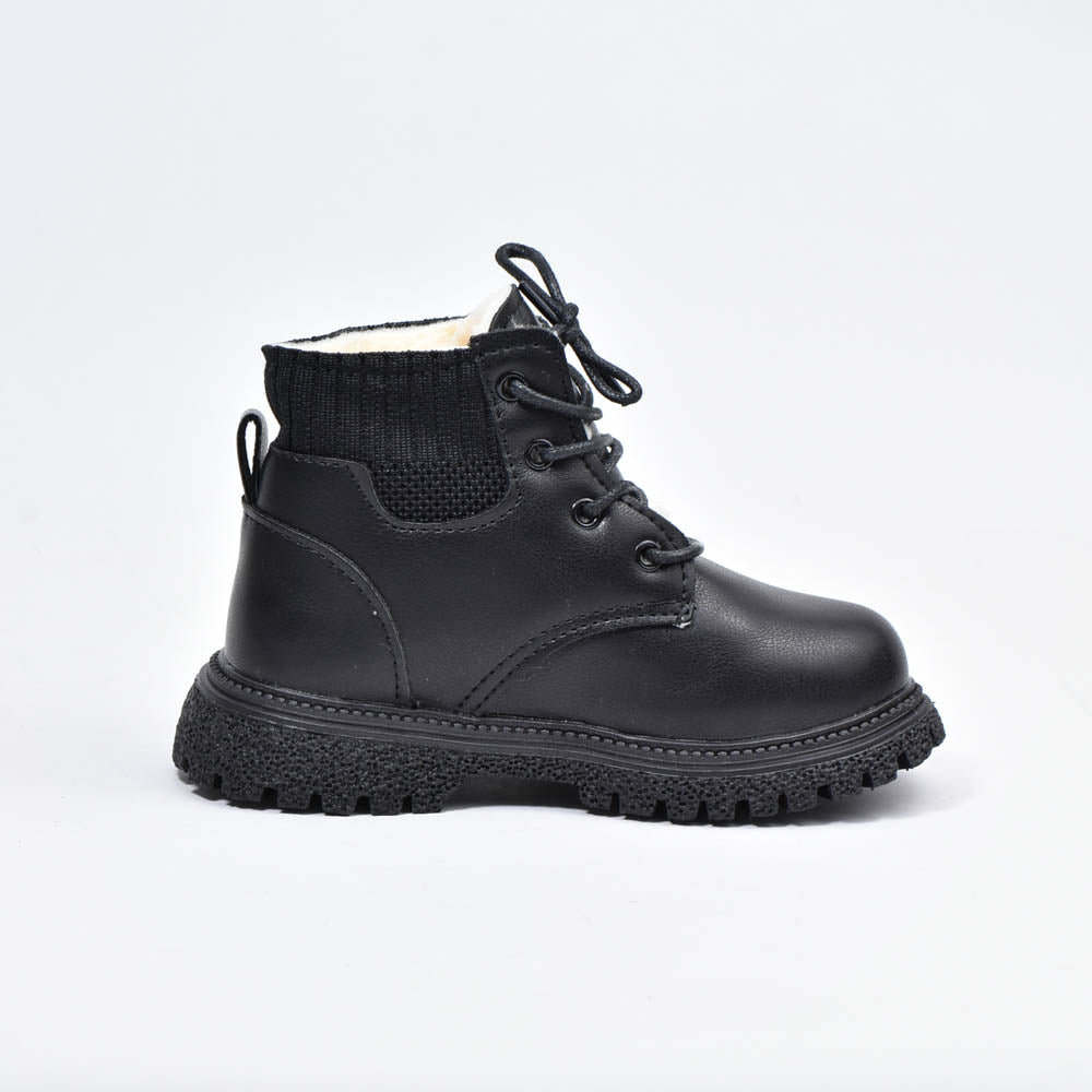 Bottes de neige enfant noires