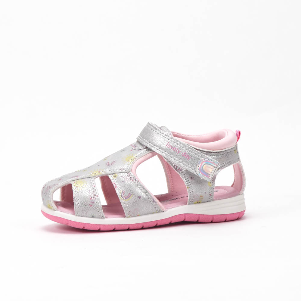 Safety Jogger Sandales Anatomiques Argent Enfant 607701-SIL-PNK