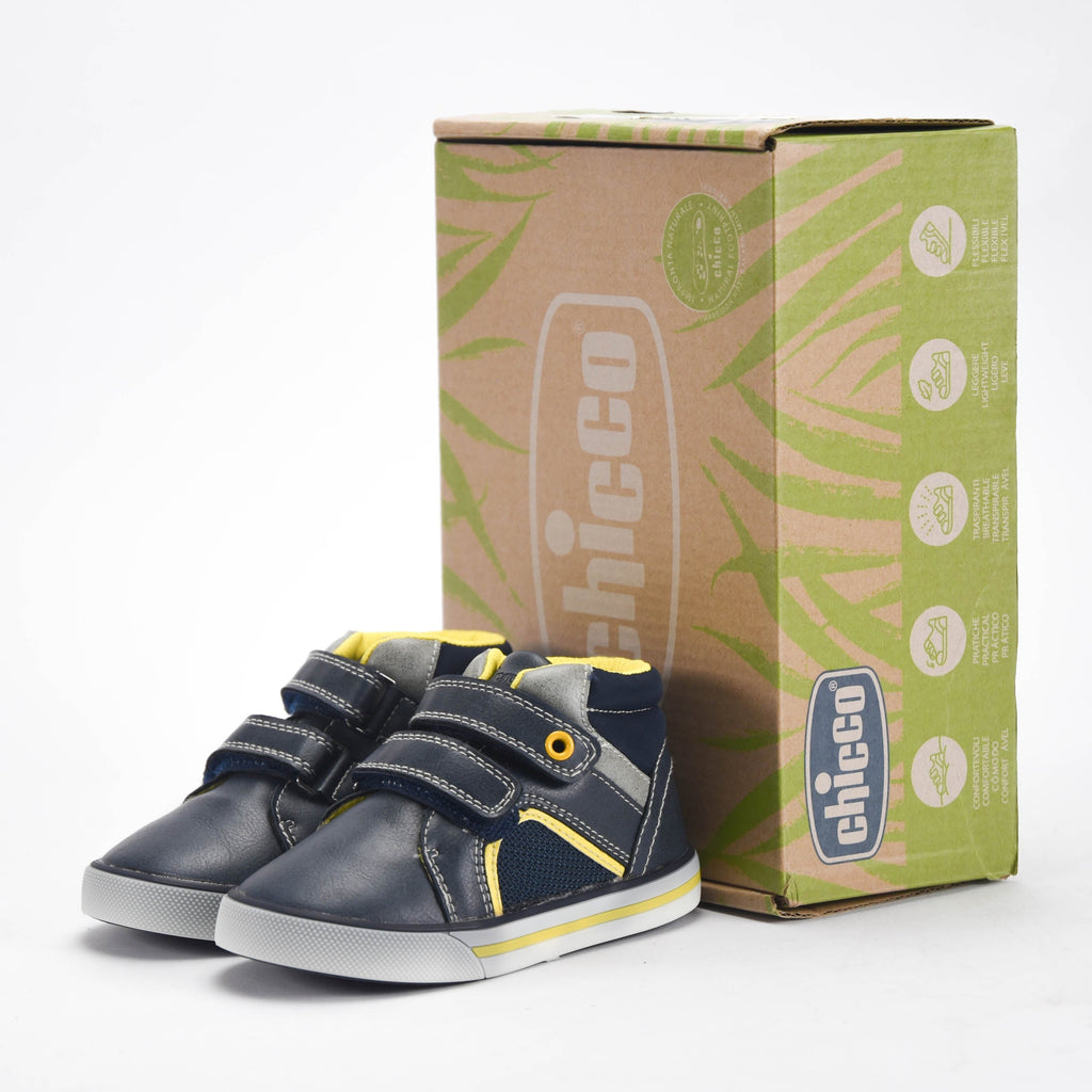 Chicco — Chaussures enfant bleu marine ville