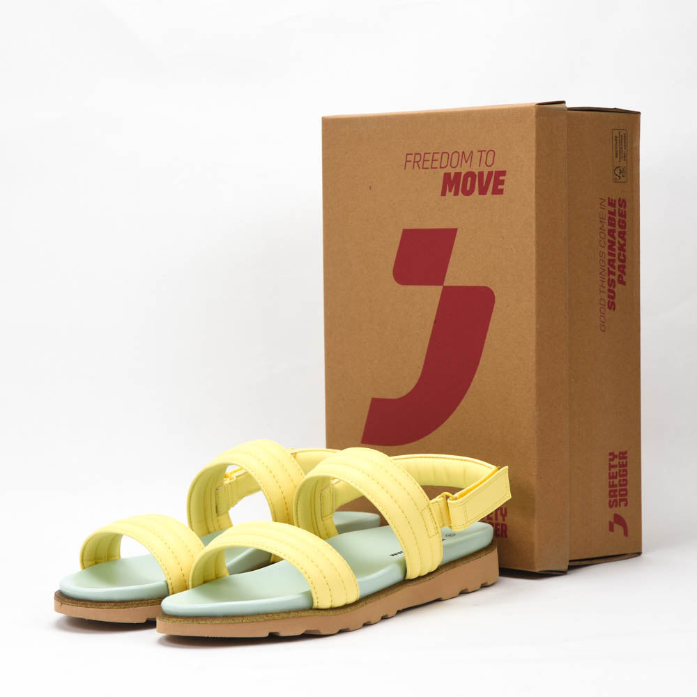 Safety Jogger Women Lifestyle Sandals 613170-YEL-LOW