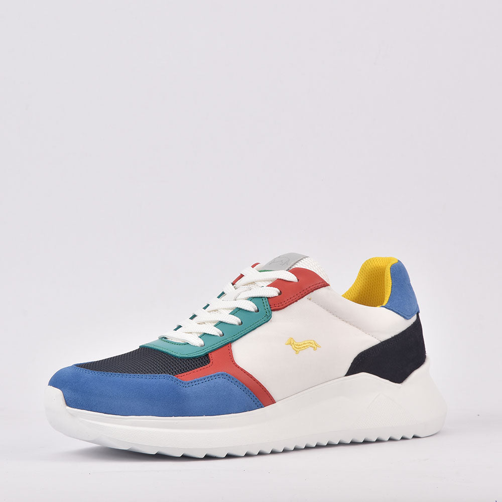 Harmont & Blaine — Chaussures daim bleu ciel