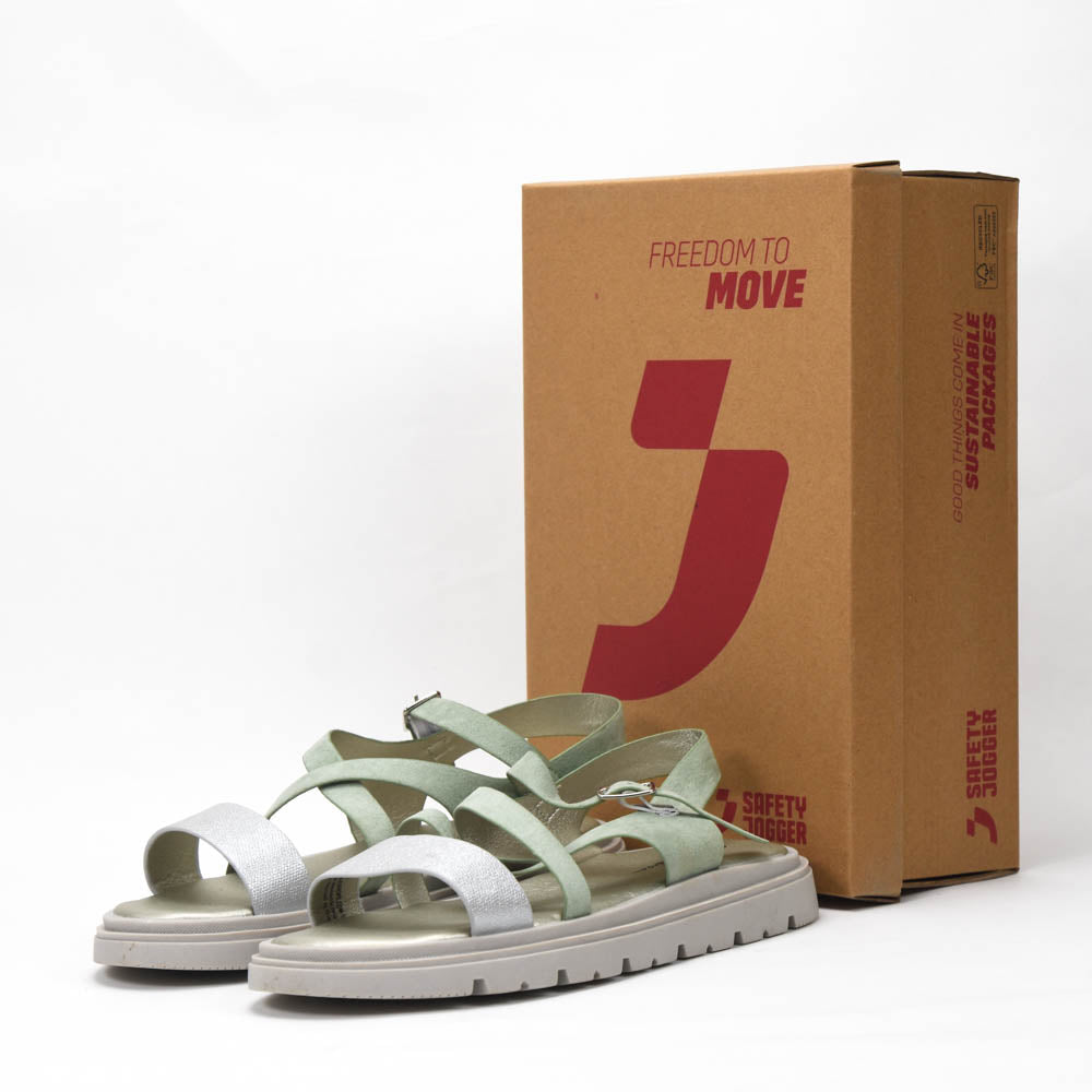 Safety Jogger Sandales Femme 589563-SIL-MTG