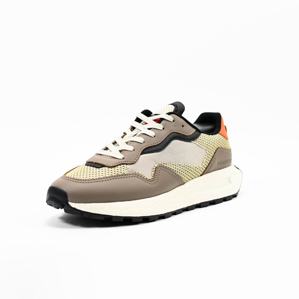 Tommy Hilfiger Men Sneakers EM0EM01259-BROWN-BEIGE