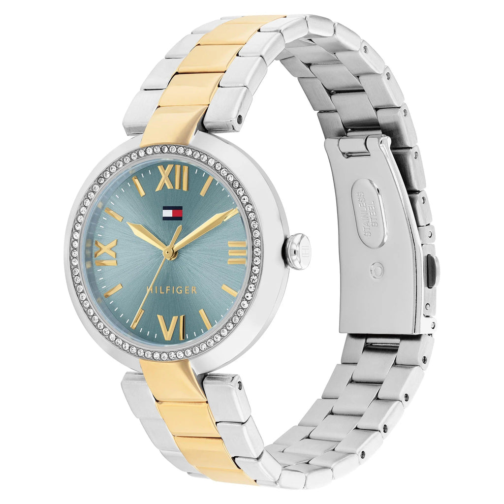 Montre Tommy Hilfiger Two-Tone Steel Light Blue Dial  1782680