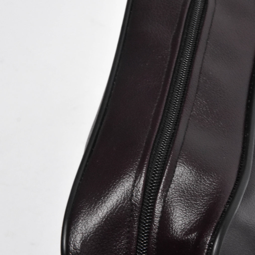 Sac Bandoulière Urbain en Simili Cuir Rouge terre brûlée 31017