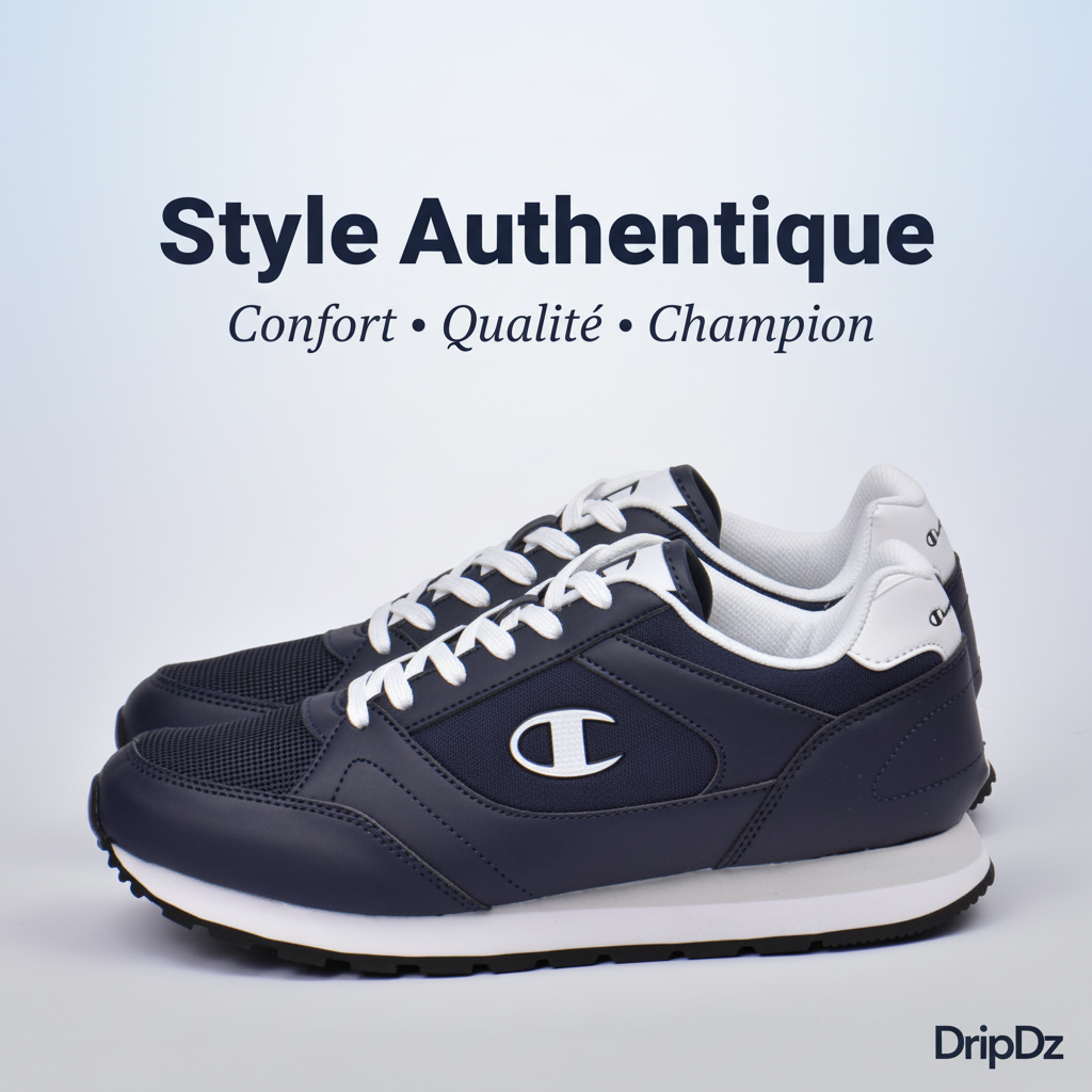 Champion — Baskets homme bleues