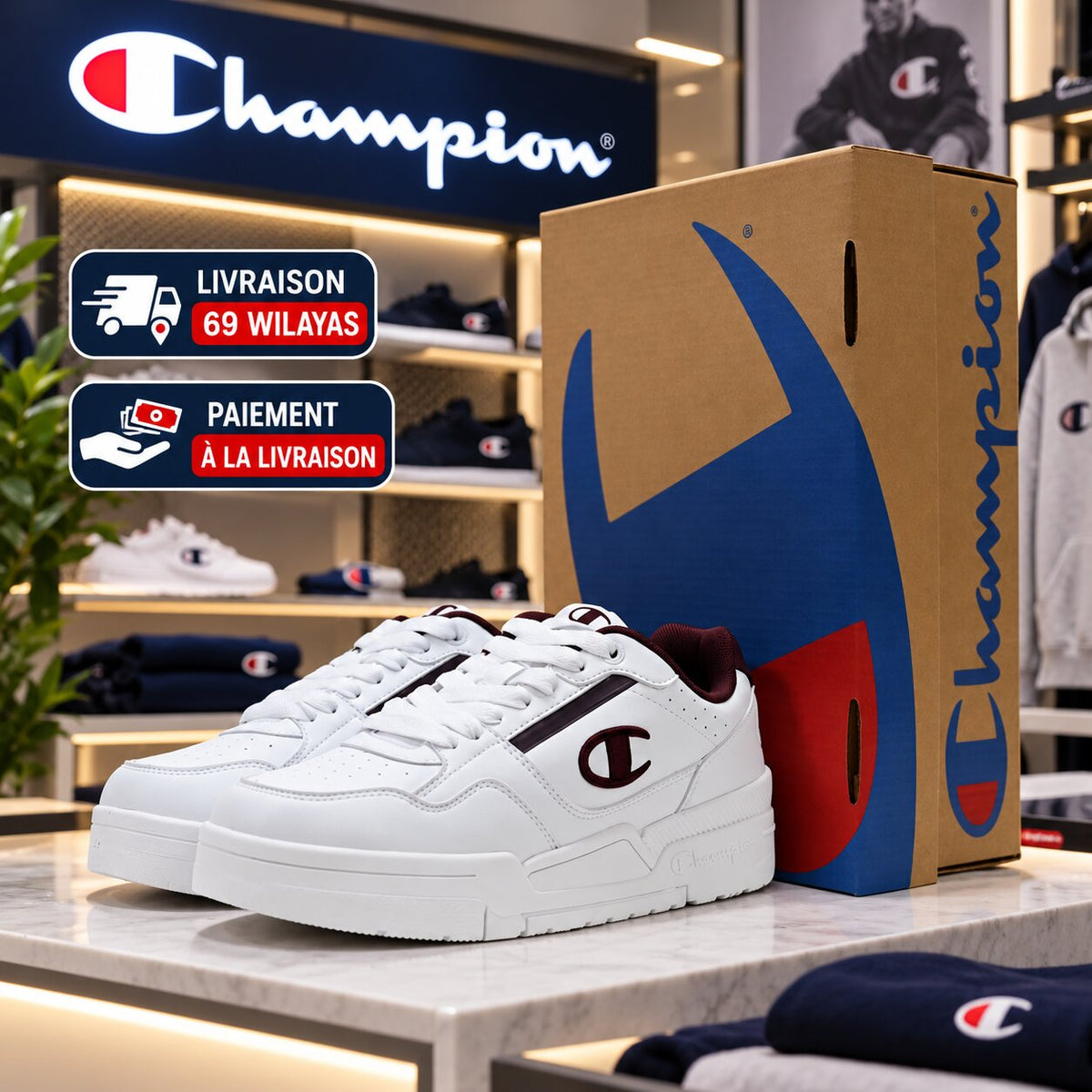 Champion S22479-WW004 — baskets homme