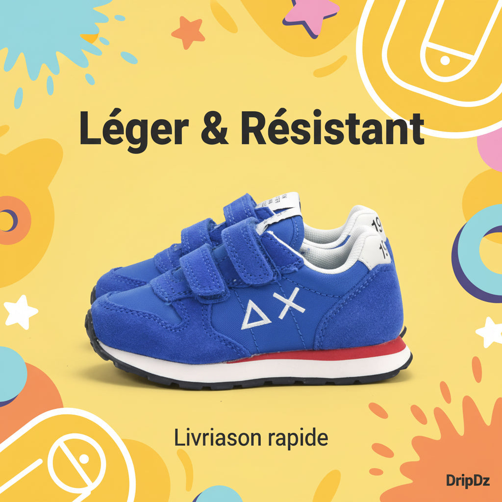 Sun68 — Baskets enfant beige