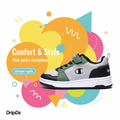 Champion Miro — Baskets enfant grises