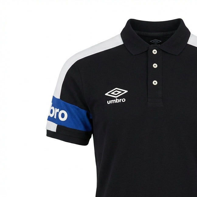 Umbro — Polo homme noir mode