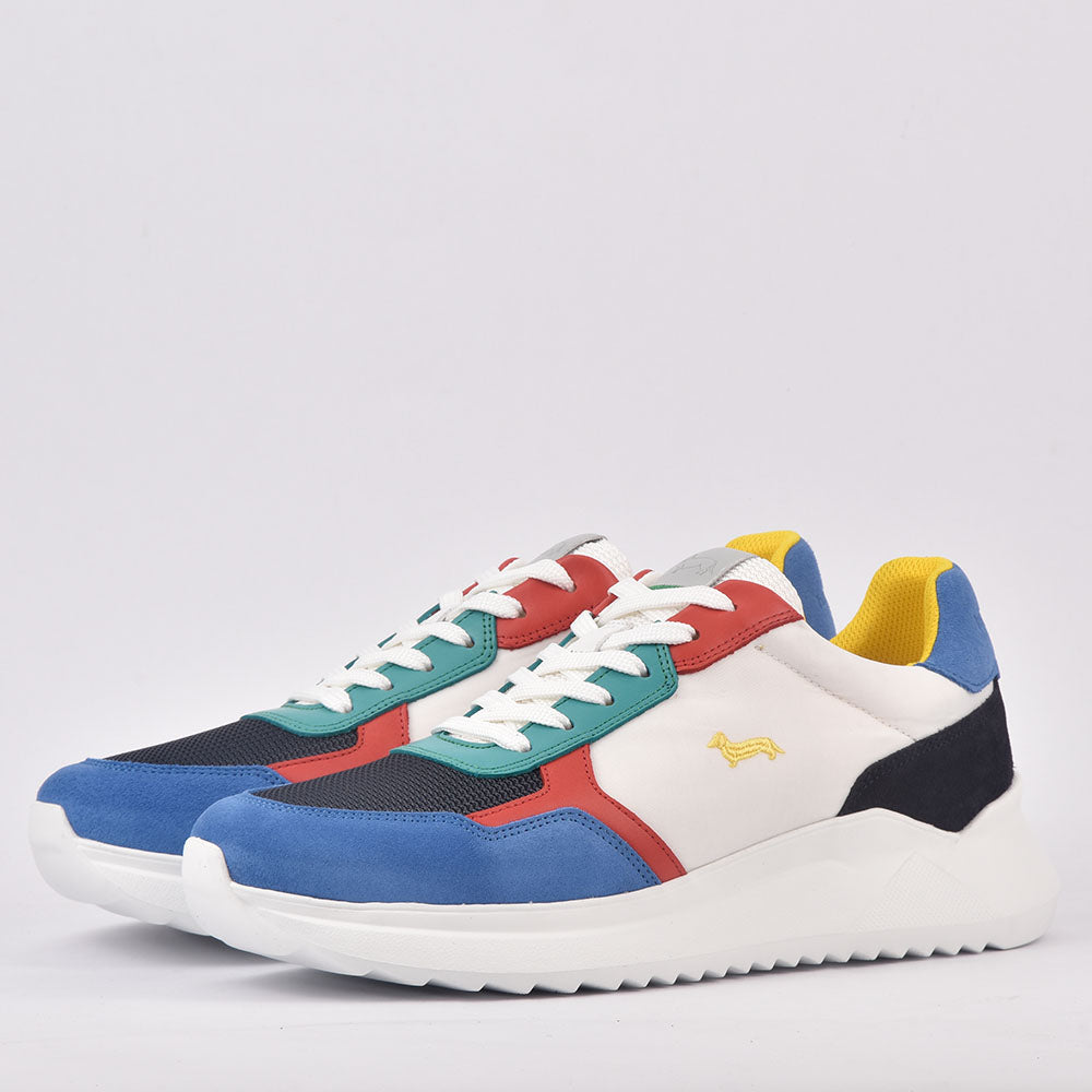 Harmont & Blaine — Chaussures daim bleu ciel