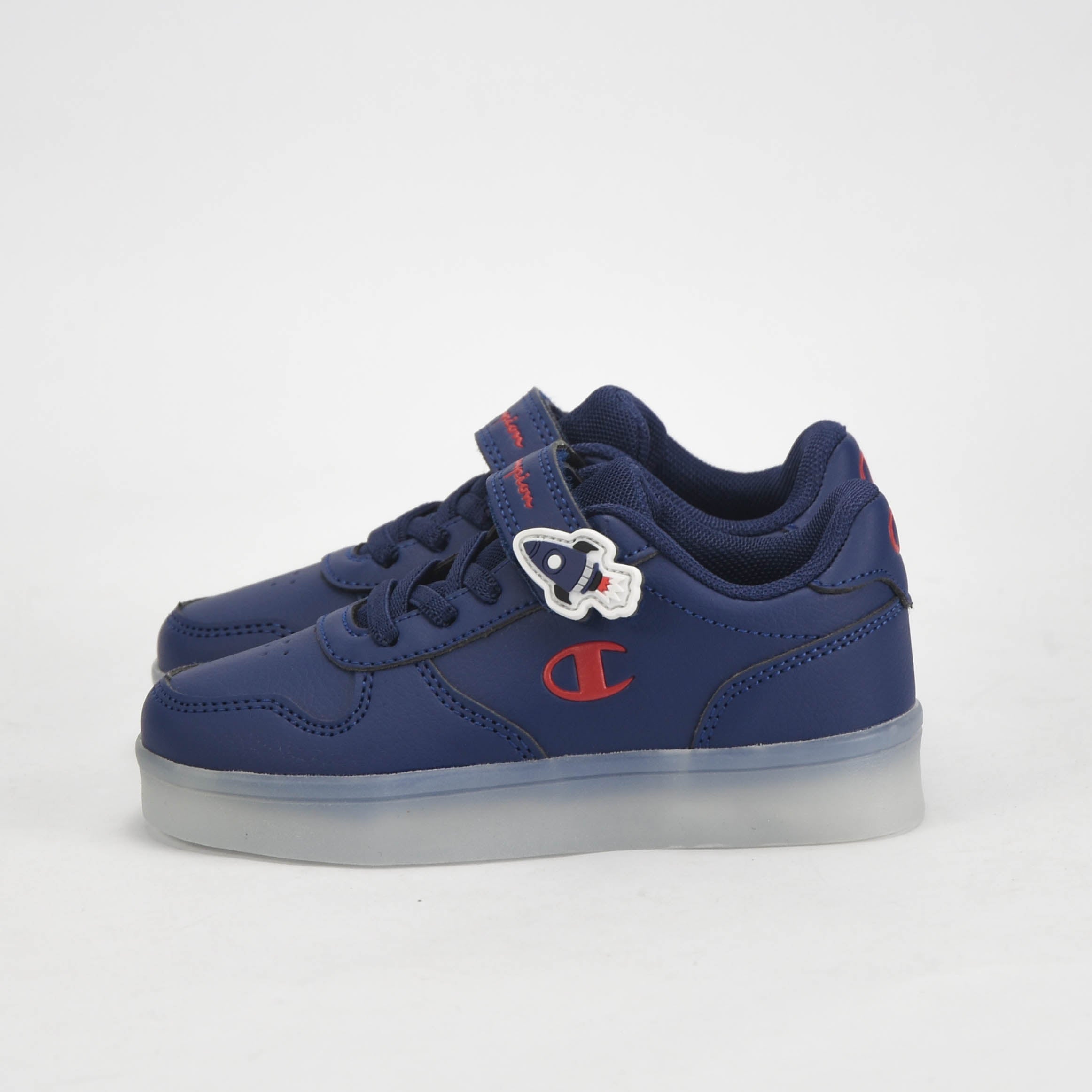Champion — Baskets enfant bleu marine running