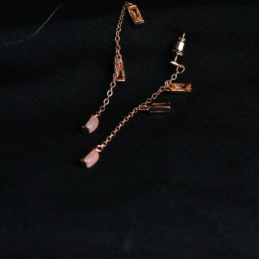 LINNEA ROSE QUARTZ EARRINGS