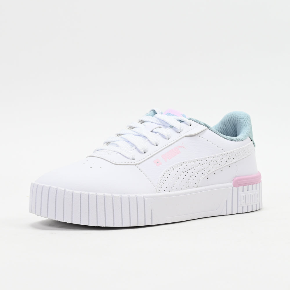 PUMA Carina 2.0 Tropical Jr — baskets enfant blanc semelle