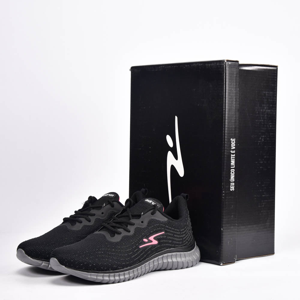 FLEX UP PRETO/GRAFITE/ROSA CHOQUE 8625F-145