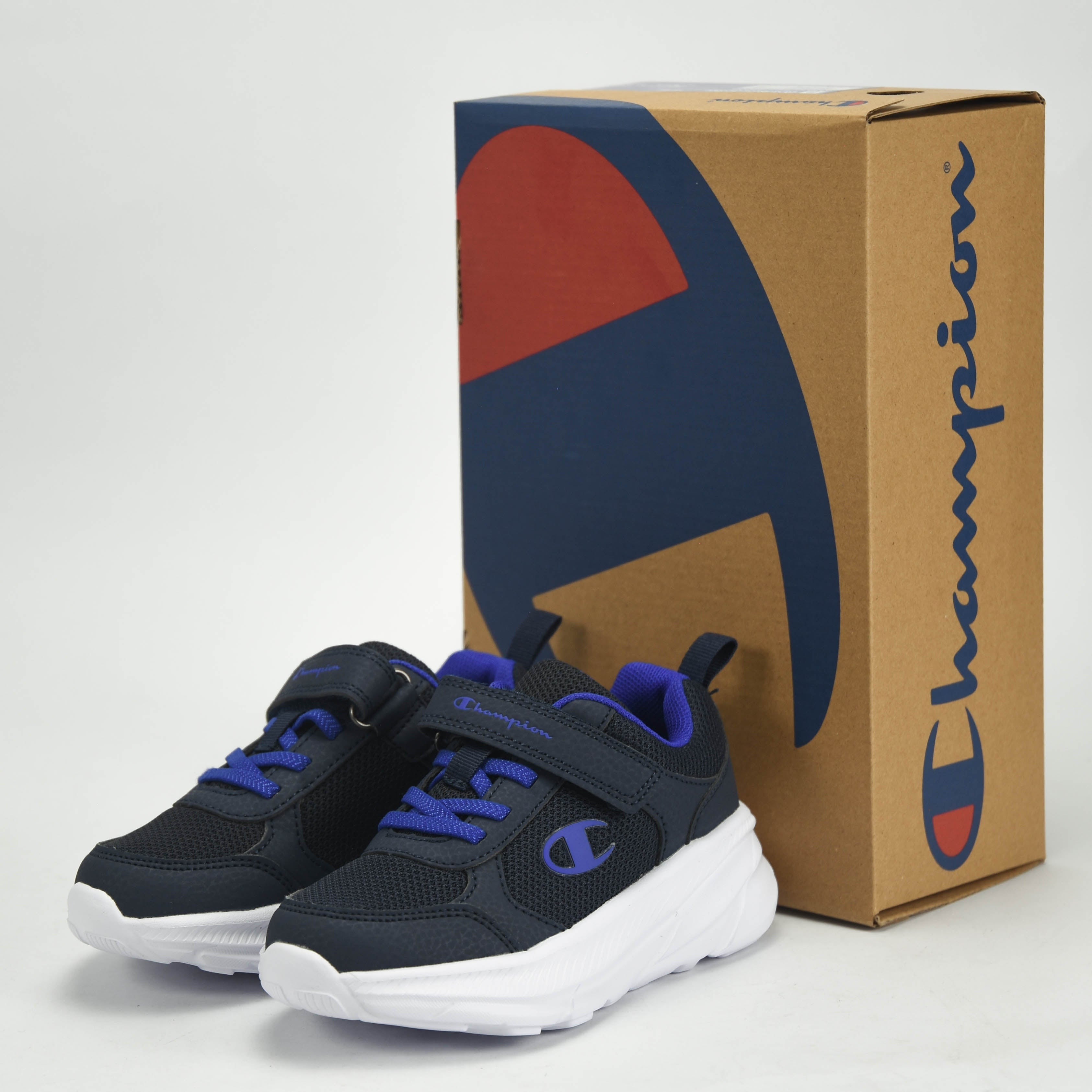 Champion — Baskets enfant bleu marine