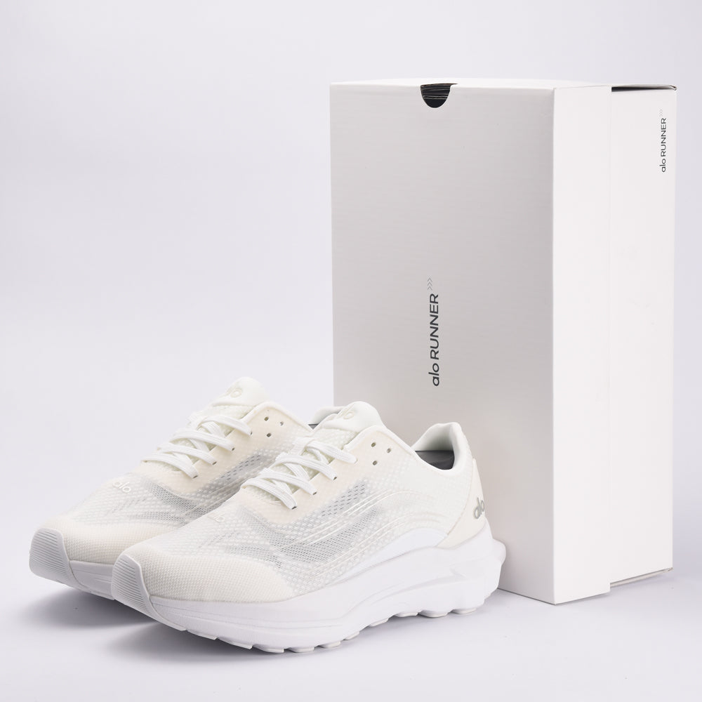 ALO RUNNER SNEAKER A0590U_WHITE/WHITE