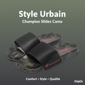 Champion Slide Leo — Claquettes mode