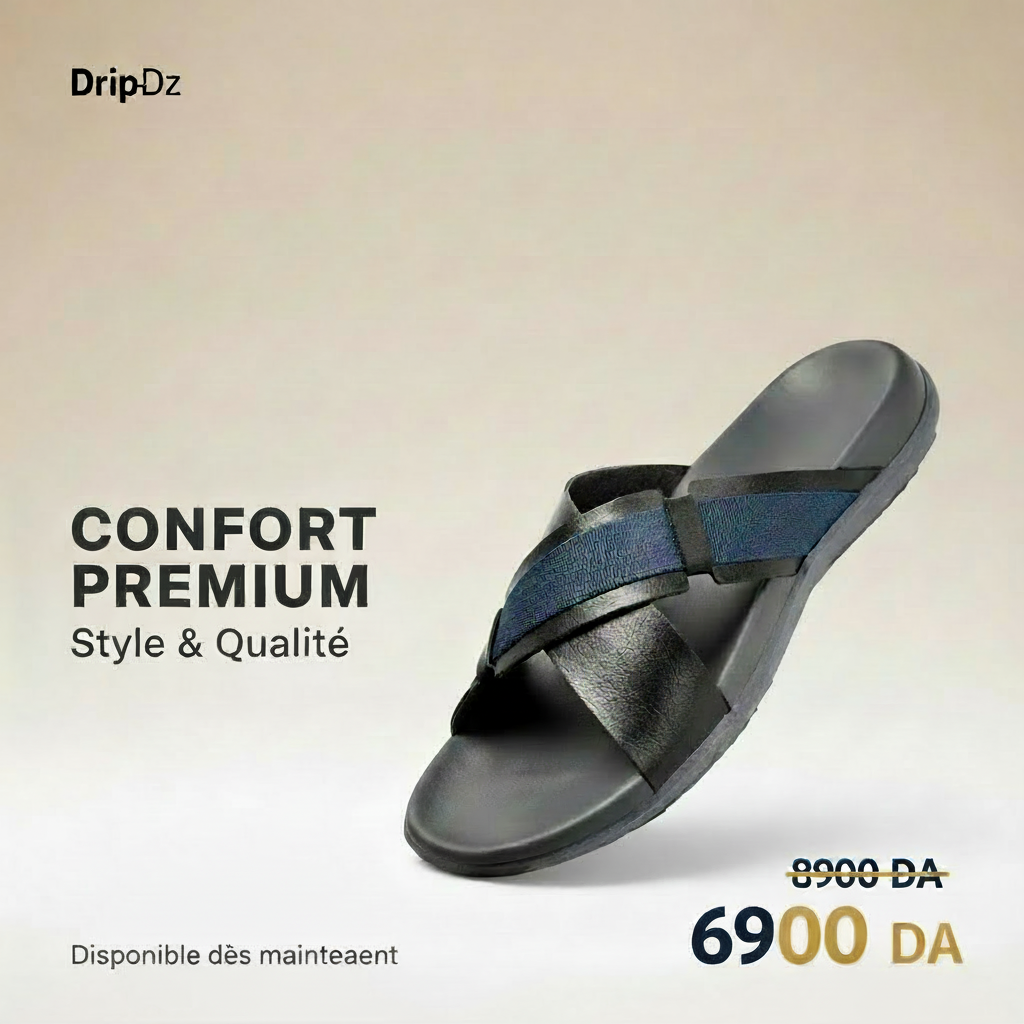 PUCA ROYAL SLIDER 02 BLACK BLUE 11241