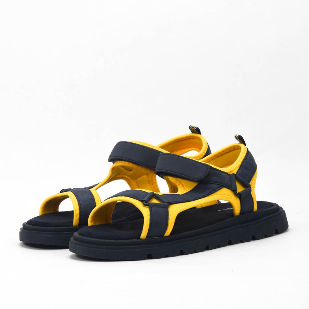 Safety Jogger — Sandales enfant bleu marine jaune