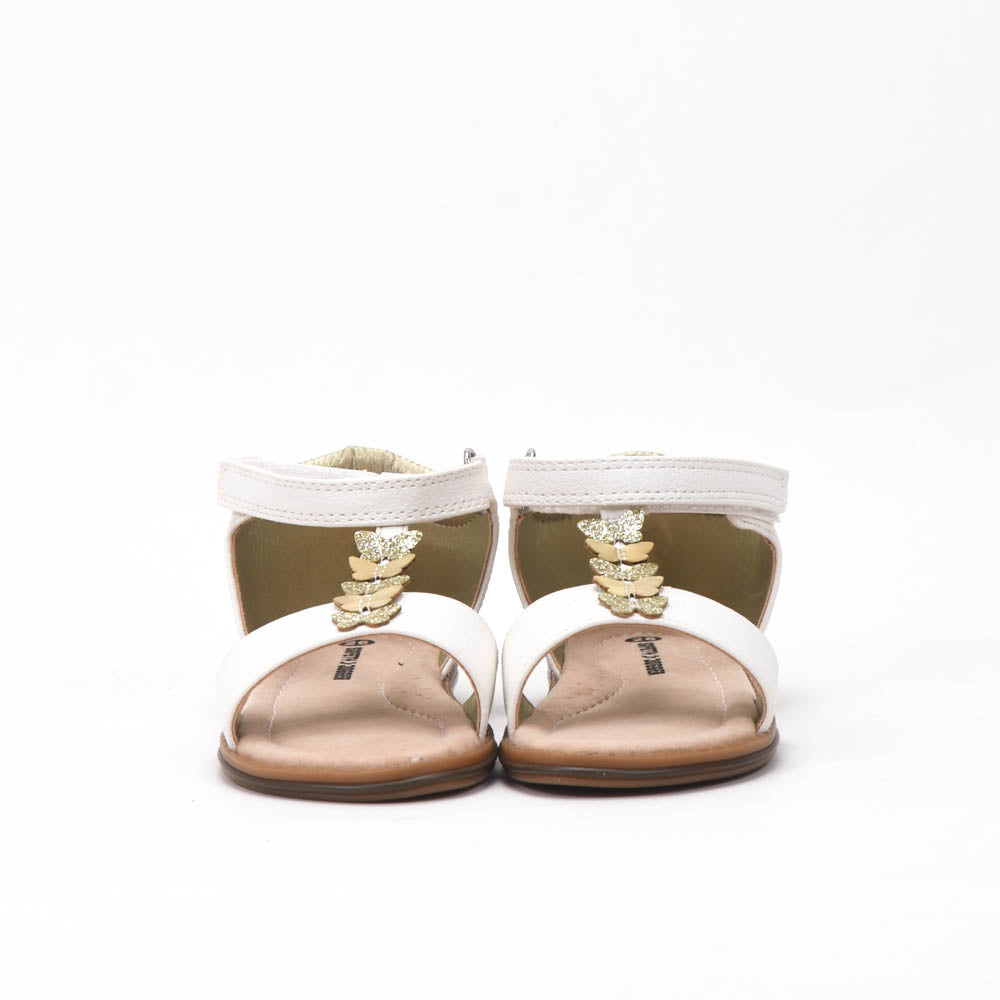 Safety Jogger — Sandales enfant blanc argent