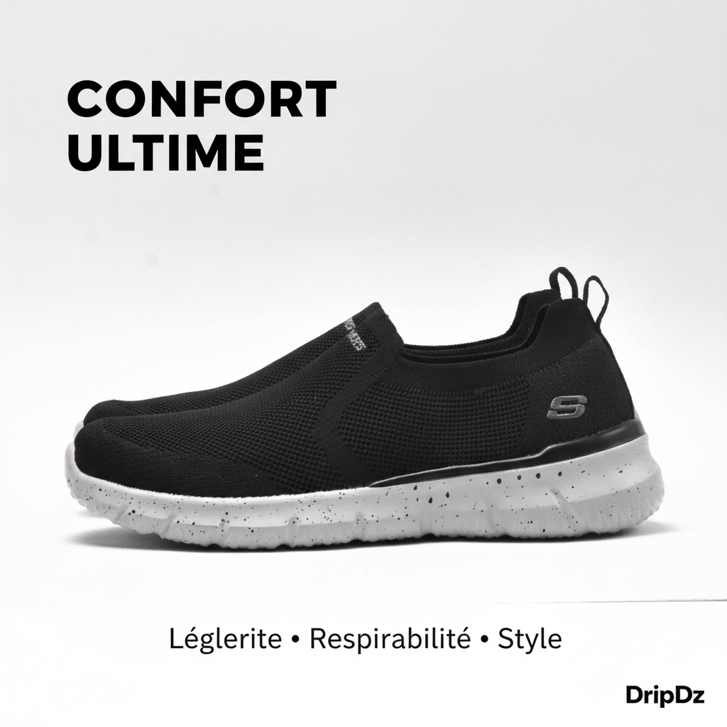Skechers Corwen — Chaussures homme noires