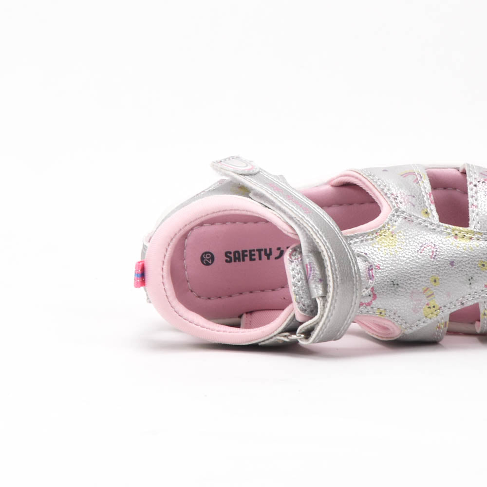 Safety Jogger Sandales Anatomiques Argent Enfant 607701-SIL-PNK