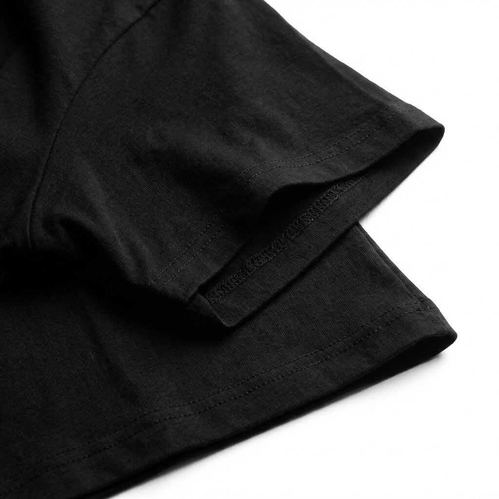 Depart — T-shirt homme noir coton