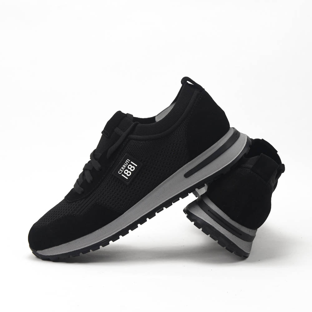 Cerruti 1881 — Baskets homme noires ville