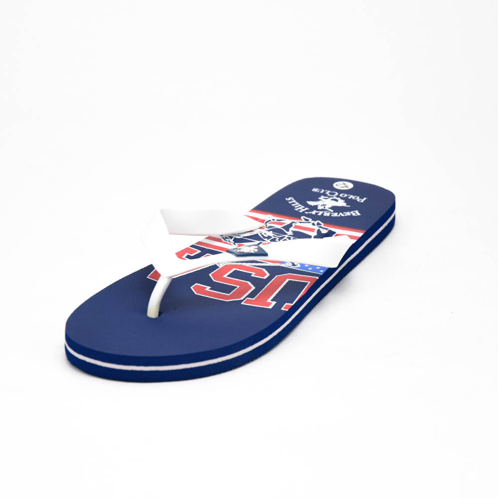 Beverly Hills Polo Club — Claquettes homme bleu marine sport